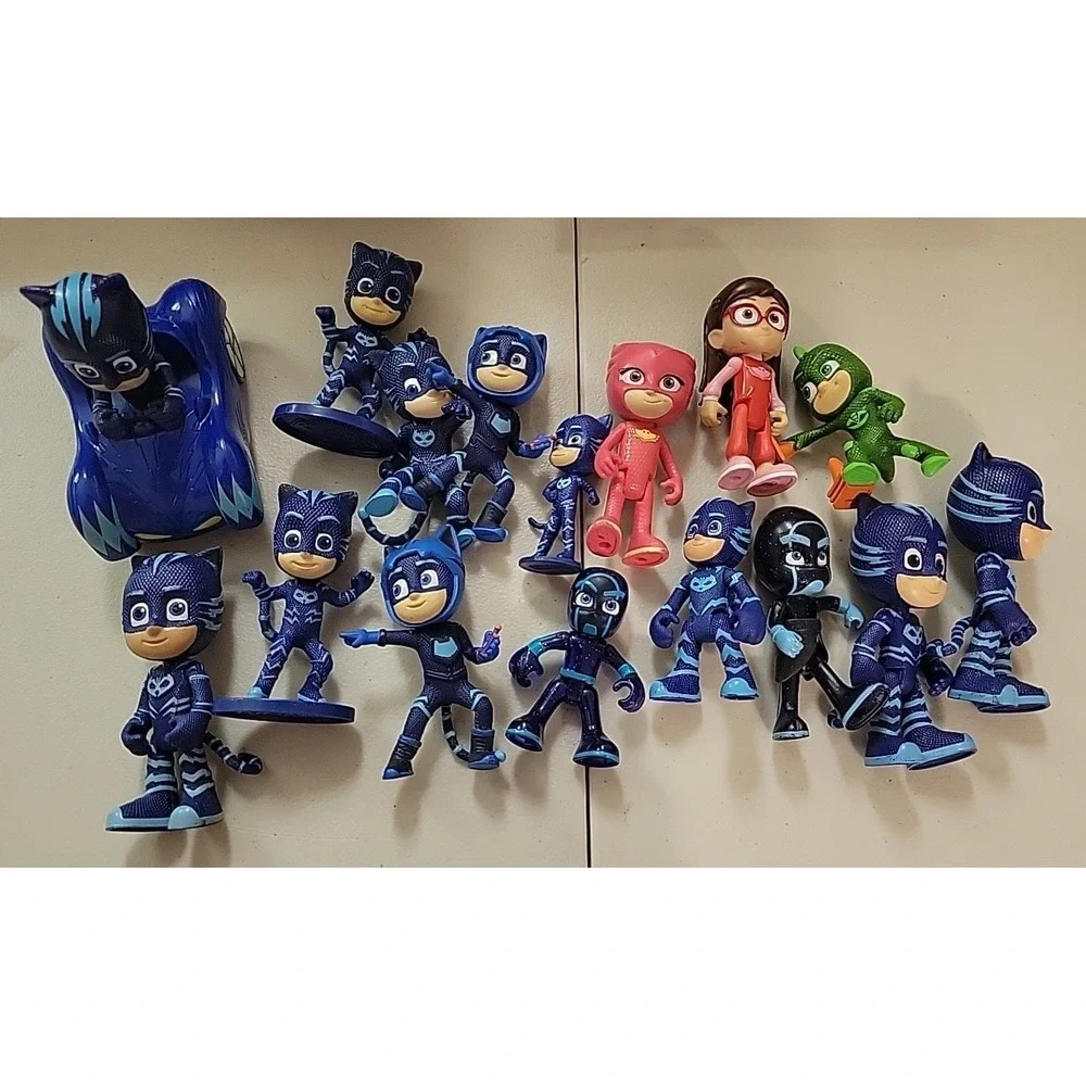 PJ Masks Toys Vehicle‎ Figures gecko Catboy Owlette mixed lot